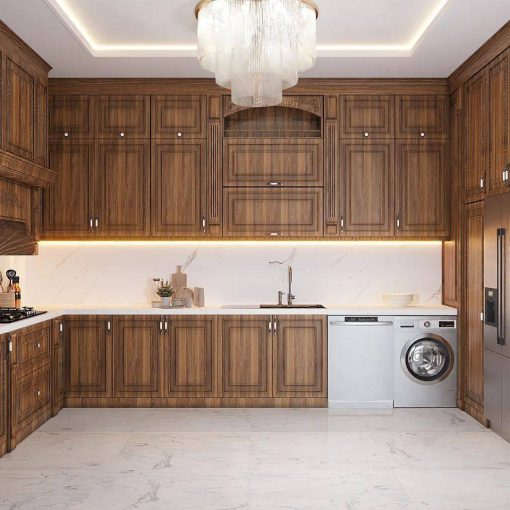 کابینت ام دی اف آشپزخانه کد 7438 - Image 3