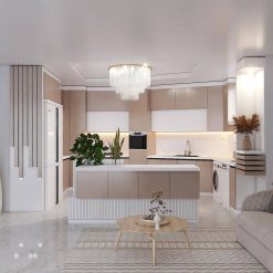 سبد خرید 5 کابینت ام دی اف آشپزخانه کد 7443