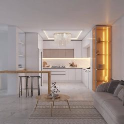 سبد خرید 33 کابینت ام دی اف آشپزخانه کد 7435