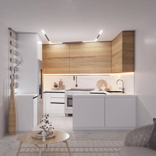 کابینت ام دی اف آشپزخانه کد 7422 - Image 4