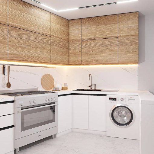 کابینت ام دی اف آشپزخانه کد 7422 - Image 3