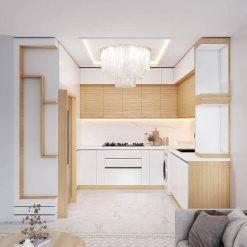 سبد خرید 9 کابینت ام دی اف آشپزخانه کد 7420