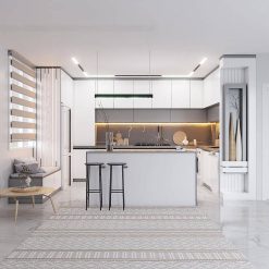 سبد خرید 26 کابینت ام دی اف آشپزخانه کد 7407
