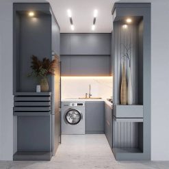 سبد خرید 15 کابینت ام دی اف آشپزخانه کد 7410