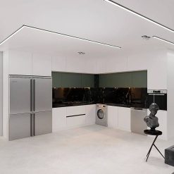 سبد خرید 9 کابینت ام دی اف آشپزخانه کد 7395