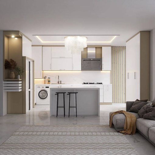 کابینت ام دی اف آشپزخانه کد 7392
