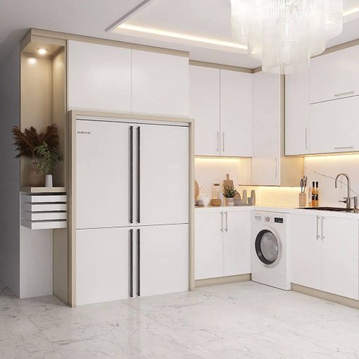 کابینت ام دی اف آشپزخانه جدید کد 7392 - Image 3
