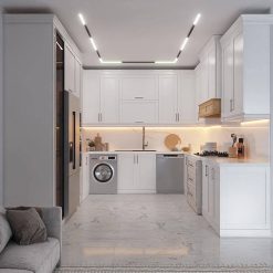 سبد خرید 4 کابینت ام دی اف آشپزخانه کد 7387