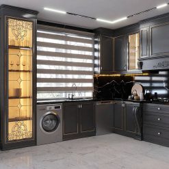سبد خرید 1 کابینت ام دی اف آشپزخانه کد 7385