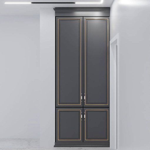 کابینت ام دی اف آشپزخانه مشکی کد 7385 - Image 4