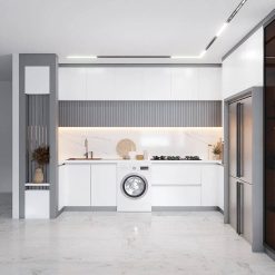 کابینت ام دی اف آشپزخانه طوسی کد 7384 7 cabinet fanoosdesign.ir 5651 3 | فانوس دیزاین تولید کننده انواع درب اتاق ، ضد سرقت، درب ورودی و ضد آل