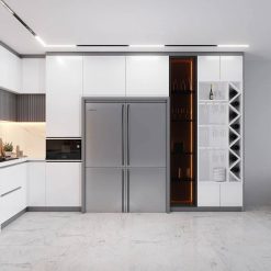 کابینت ام دی اف آشپزخانه طوسی کد 7384 6 cabinet fanoosdesign.ir 5652 3 | فانوس دیزاین تولید کننده انواع درب اتاق ، ضد سرقت، درب ورودی و ضد آل