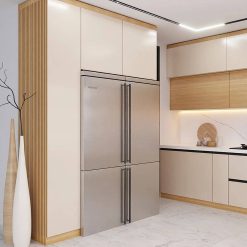 مدل کابینت ام دی اف آشپزخانه کرم با نورپردازی کد 7382 6 cabinet fanoosdesign.ir 5657 3 | فانوس دیزاین تولید کننده انواع درب اتاق ، ضد سرقت، درب ورودی و ضد آل