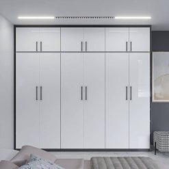 کابینت ام دی اف آشپزخانه سفید و طوسی کد 7369 13 cabinet fanoosdesign.ir 5691 1 | فانوس دیزاین تولید کننده انواع درب اتاق ، ضد سرقت، درب ورودی و ضد آل