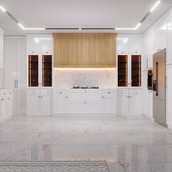 کابینت ام دی اف آشپزخانه سفید و چوبی کد 7368 7 cabinet fanoosdesign.ir 5699 1 | فانوس دیزاین تولید کننده انواع درب اتاق ، ضد سرقت، درب ورودی و ضد آل