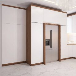 کابینت ام دی اف آشپزخانه سفید و قهوه ای کد 7365 9 cabinet fanoosdesign.ir 5714 1 | فانوس دیزاین تولید کننده انواع درب اتاق ، ضد سرقت، درب ورودی و ضد آل