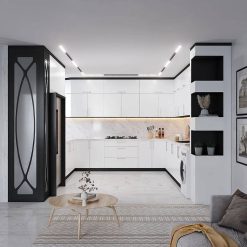 سبد خرید 19 کابینت ام دی اف آشپزخانه کد 7284
