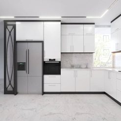 کابینت ام دی اف آشپزخانه سفید کد 7284 10 cabinet fanoosdesign.ir 5859 | فانوس دیزاین تولید کننده انواع درب اتاق ، ضد سرقت، درب ورودی و ضد آل