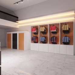 طراحی مدرن با کابینت ام دی اف برای مغازه کد 7278 10 cabinet fanoosdesign.ir 5892 | فانوس دیزاین تولید کننده انواع درب اتاق ، ضد سرقت، درب ورودی و ضد آل