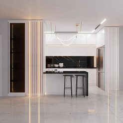 سبد خرید 6 کابینت ام دی اف آشپزخانه کد 7310
