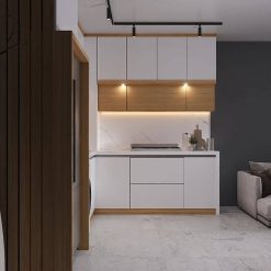 کابینت ام دی اف آشپزخانه سفید و مشکی کد 7303 4 cabinet fanoosdesign.ir 5928 | فانوس دیزاین تولید کننده انواع درب اتاق ، ضد سرقت، درب ورودی و ضد آل