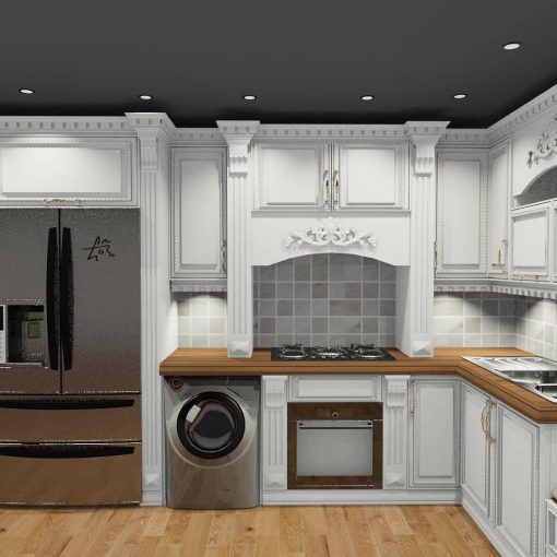 کابینت ام دی اف آشپزخانه لاکچری کد 7625 - Image 2