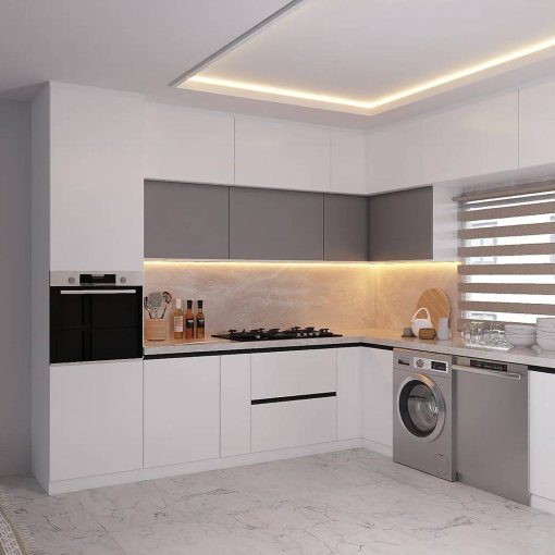 کابینت ام دی اف آشپزخانه مدرن کد 7314 - Image 2