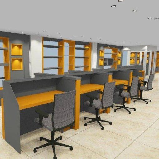 کابینت ام دی اف آشپزخانه لاکچری کد 7624 - Image 3