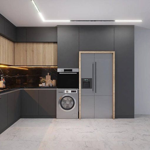 کابینت ام دی اف آشپزخانه زیبا کد 7312 - Image 2