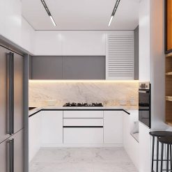 کابینت ام دی اف آشپزخانه طوسی کد 7290 6 cabinet fanoosdesign.ir 6017 1 | فانوس دیزاین تولید کننده انواع درب اتاق ، ضد سرقت، درب ورودی و ضد آل