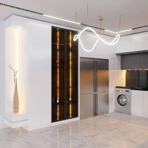 کابینت ام دی اف برای آشپزخانه کد 7319 - Image 5