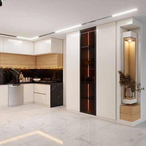 کابینت ام دی اف برای آشپزخانه کد 7319 - Image 3