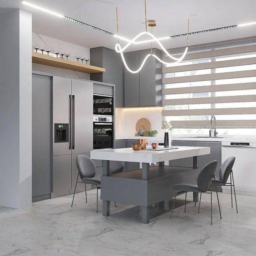 زیباترین کابینت ام دی اف آشپزخانه  کد 7323 - Image 5