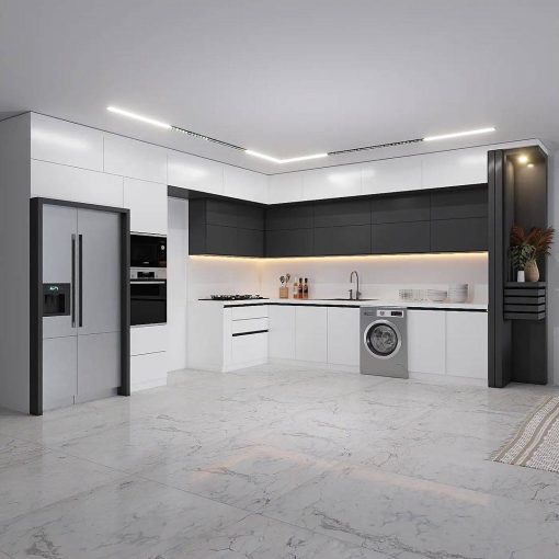 فروش کابینت ام دی اف آشپزخانه با قیمت عالی کد 7271 - Image 3