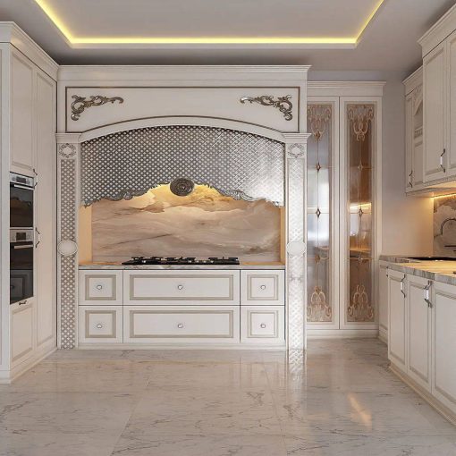 خرید کابینت ام دی اف آشپزخانه شیک کد 7275 - Image 2