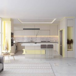 سبد خرید 19 کابینت ام دی اف آشپزخانه کد 7274