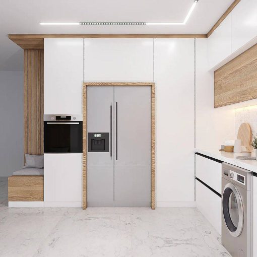 فروش کابینت ام دی اف آشپزخانه کد 7270 - Image 2