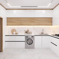 کابینت ام دی اف سفید کد 7237 8 cabinet fanoosdesign.ir 6170 | فانوس دیزاین تولید کننده انواع درب اتاق ، ضد سرقت، درب ورودی و ضد آل