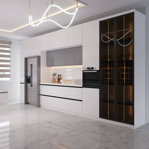 قیمت کابینت ام دی اف آشپزخانه کد 7268 - Image 4