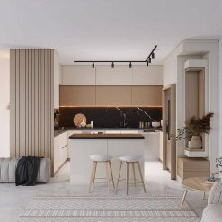 سبد خرید 4 کابینت ام دی اف آشپزخانه کد 7266