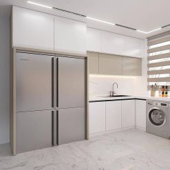 کابینت ام دی اف آشپزخانه برای فضای کوچک کد 7259 6 cabinet fanoosdesign.ir 6237 1 | فانوس دیزاین تولید کننده انواع درب اتاق ، ضد سرقت، درب ورودی و ضد آل