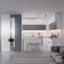 قیمت کابینت MDF آشپزخانه کد 7223 5 cabinet fanoosdesign.ir 6330 | فانوس دیزاین تولید کننده انواع درب اتاق ، ضد سرقت، درب ورودی و ضد آل