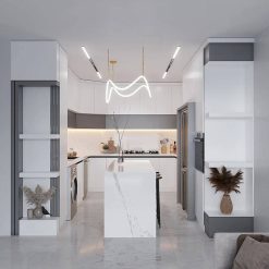 سبد خرید 6 کابینت ام دی اف آشپزخانه کد 7257