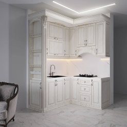 سبد خرید 16 کابینت MDF برای آشپزخانه کوچک کد 7215