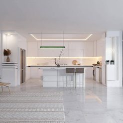 سبد خرید 9 کابینت MDF برای آشپزخانه بزرگ کد 7211