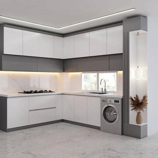 کابینت ام دی اف آشپزخانه مدرن کد 7245 - Image 3