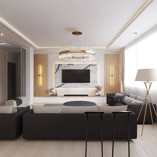 کابینت ام دی اف آشپزخانه لوکس کد 7242 - Image 3