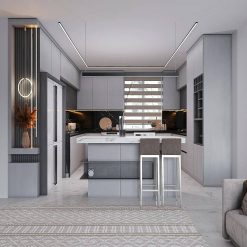 سبد خرید 13 کابینت سفید و کرم کد 7023