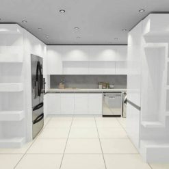 سبد خرید 8 کابینت ام دی اف مدرن خاص کد 7110
