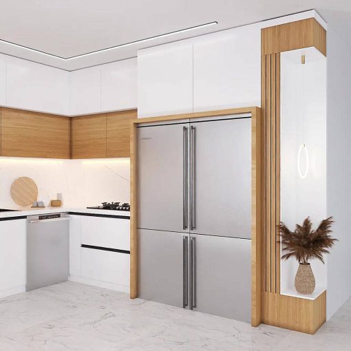 کابینت ام دی اف سفید کد 7109 - Image 3